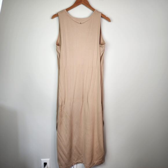 Cuyana Drape Back Sleeveless Dress Quartz Size XL - Picture 8 of 8
